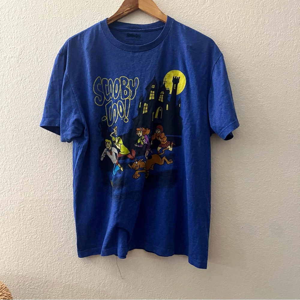 Vibrant Blue Scooby-Doo Tee